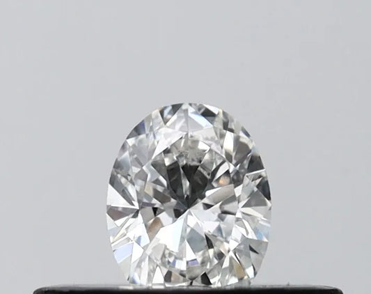 0.21ct Oval Lab Grown Diamond (Colour E, Clarity VVS2, IGI Certified)