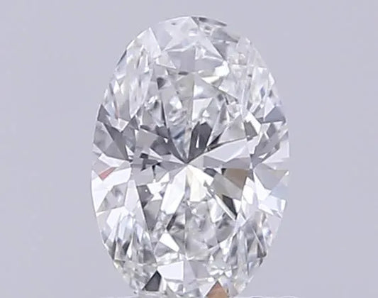 0.47ct Oval Lab Grown Diamond (Colour F, Clarity VVS2, IGI Certified)