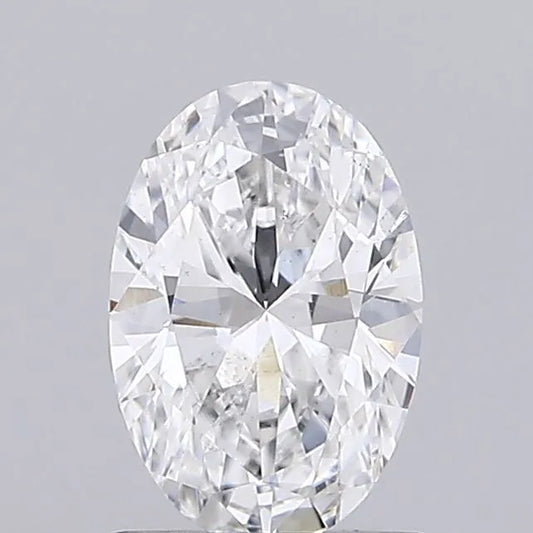 0.74ct Oval Lab Grown Diamond (Colour F, Clarity VS1, Uncertified)
