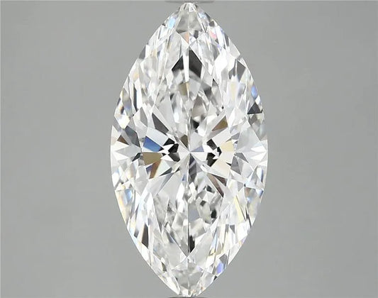 2.98ct Marquise Lab Grown Diamond (Colour E, Clarity VVS2, IGI Certified)