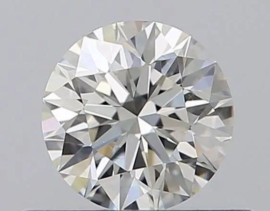 0.43ct Round Natural Diamond (Colour F, Clarity VVS2, Cut EX, GIA Certified)