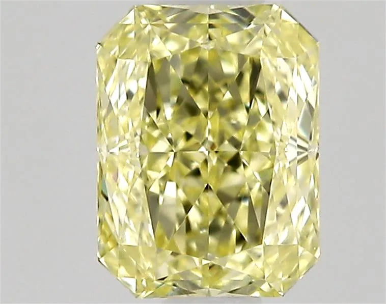 0.24ct Radiant Natural Diamond (Colour Fancy Light None Yellow, Clarity IF, Cut EX, Uncertified)