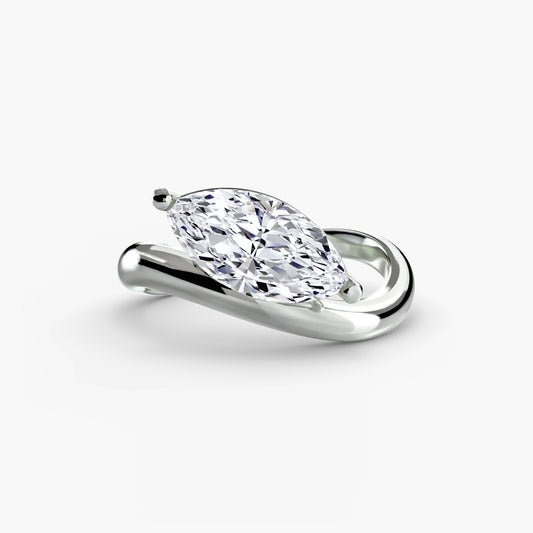 The Beautiful Wave Nature Ring