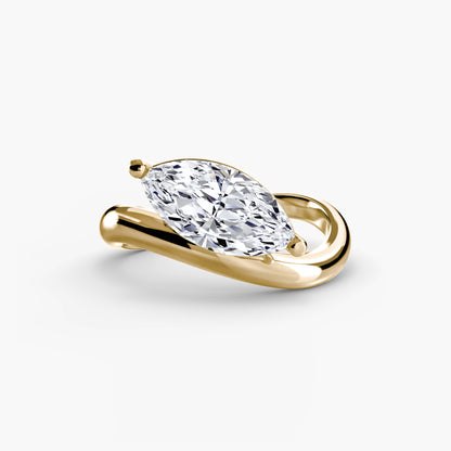 The Beautiful Wave Nature Ring